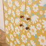 Hanah Home Multilüx Posy Armario Multiusos Sonomo, Amarillo y Blanco